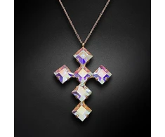 Diamond Sky Jewelry Pakabukas „Uni (Aurora Borealis)“ su Swarovski® kristalais