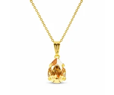 Diamond Sky Jewelry Pakabukas „Venus II (Golden Shadow)“ su Swarovski® kristalais