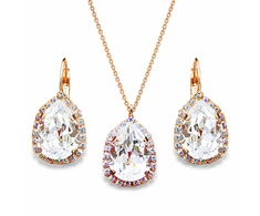 Diamond Sky Jewelry Papuošalų rinkinys moterims „Celestial Drop III“ su Swarovski® kristalais