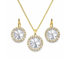 Diamond Sky Jewelry Papuošalų rinkinys moterims „Clarice“ su Swarovski® kristalais