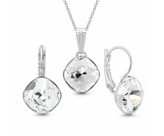 Diamond Sky Jewelry Papuošalų rinkinys moterims „Glare IV“ su Swarovski® kristalais
