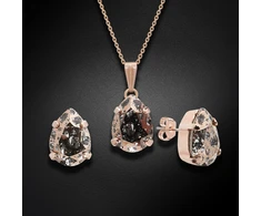 Diamond Sky Jewelry Papuošalų rinkinys moterims „Venus II (Rose Patina)“ su Swarovski® kristalais