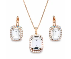 Diamond Sky Jewelry Papuošalų rinkinys moterims „Lourdes“ su Swarovski® kristalais