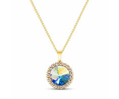 Diamond Sky Jewelry Papuošalų rinkinys moterims „Clarice (Aurora Borealis)“ su Swarovski® kristalais