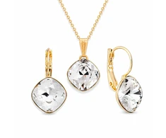 Diamond Sky Jewelry Papuošalų rinkinys moterims „Glare IV“ su Swarovski® kristalais