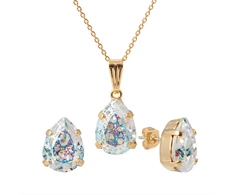 Diamond Sky Jewelry Papuošalų rinkinys moterims „Venus II (Baltas Patina)“ su Swarovski® kristalais