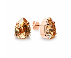 Diamond Sky Jewelry Papuošalų rinkinys moterims „Venus II (Golden Shadow)“ su Swarovski® kristalais