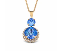 Diamond Sky Jewelry Papuošalų rinkinys moterims „Clarice VI (Ocean DeLite)“ su Swarovski® kristalais