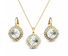 Diamond Sky Jewelry Papuošalų rinkinys moterims „Glare III“ su Swarovski® kristalais