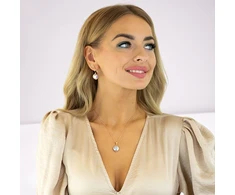 Diamond Sky Jewelry Papuošalų rinkinys moterims „Vintage IV (Aurora Borealis)“ su Swarovski® kristalais