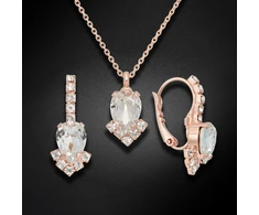 Diamond Sky Jewelry Papuošalų rinkinys moterims „Leonora II“ su Preciosa® kristalais