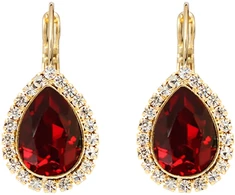 Diamond Sky Jewelry Papuošalų rinkinys moterims „Celestial Drop (Siam)“ su Swarovski® kristalais