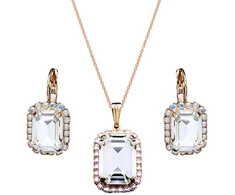Diamond Sky Jewelry Papuošalų rinkinys moterims „Lourdes“ su Swarovski® kristalais