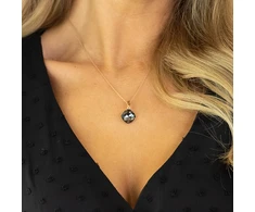 Diamond Sky Jewelry Papuošalų rinkinys moterims „Glare V (Sidabrinis Night)“ su Swarovski® kristalais