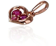 Diamond Sky Jewelry Auksinis pakabukas su cirkoniais „Amor“