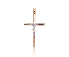 Diamond Sky Jewelry Auksinis kryželis „Kristaus Nukryžiavimas XV“