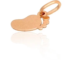 Diamond Sky Jewelry Raudono aukso 585 prabos pakabukas „Footprints IX“