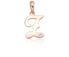 Diamond Sky Jewelry Auksinis raidės pakabukas su cirkoniais „Z IV“