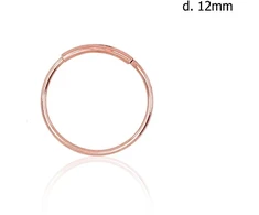 Diamond Sky Jewelry Auksinis nosies auskaras „Rondo II“