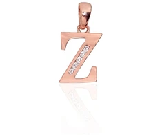 Diamond Sky Jewelry Auksinis raidės pakabukas su cirkoniais „Z III“