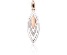 Diamond Sky Jewelry Auksinis pakabukas su deimantais „Princesės Ašara III“