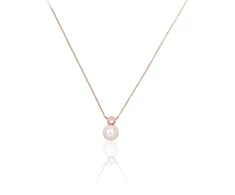 Diamond Sky Jewelry Auksinis vėrinys su cirkoniais ir perlais „Galos“