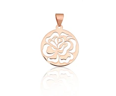 Diamond Sky Jewelry Auksinis pakabukas „Auksinė Rožė II“