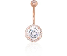 Diamond Sky Jewelry Auksinis pilvo auskaras su cirkoniais „Juno Gold VII“