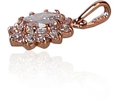 Diamond Sky Jewelry Auksinis pakabukas su cirkoniais „Ferro“