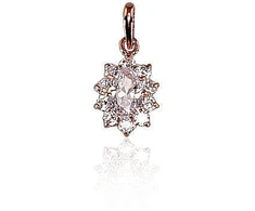 Diamond Sky Jewelry Auksinis pakabukas su cirkoniais „Ferro“