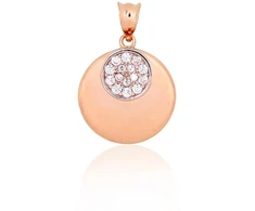 Diamond Sky Jewelry Auksinis pakabukas su cirkoniais „Maat IV“