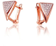 Diamond Sky Jewelry Auksiniai auskarai su deimantais „Melisandra“