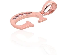 Diamond Sky Jewelry Auksinis raidės pakabukas su cirkoniais „G III“