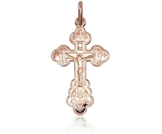 Diamond Sky Jewelry Auksinis kryželis „Kristaus Nukryžiavimas II“
