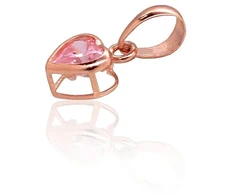 Diamond Sky Jewelry Auksinis pakabukas su cirkoniais „Amor II“