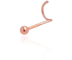 Diamond Sky Jewelry Auksinis nosies auskaras „Minimalus Žavesys“
