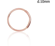 Diamond Sky Jewelry Auksinis nosies auskaras „Rondo“