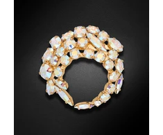 Diamond Sky Jewelry Segė moterims DiamondSky „Crystal Branch (Aurora Borealis)“ su Swarovski kristalais