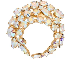 Diamond Sky Jewelry Segė moterims DiamondSky „Crystal Branch (Aurora Borealis)“ su Swarovski kristalais