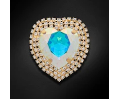 Diamond Sky Jewelry Segė moterims DiamondSky „Kristalo Širdis“ su Swarovski kristalais