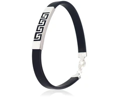 Diamond Sky Jewelry Sidabrinė apyrankė „Greek Motif“