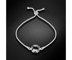 Diamond Sky Jewelry Sidabrinė apyrankė moterims DiamondSky „Akinantis Spindesys“