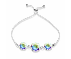 Diamond Sky Jewelry Sidabrinė apyrankė moterims DiamondSky „Akinantis Spindesys II“