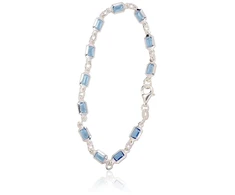 Diamond Sky Jewelry Sidabrinė apyrankė su cirkoniais „Vitrage II“
