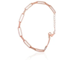 Diamond Sky Jewelry Sidabrinė apyrankė su cirkoniais „Milan II“