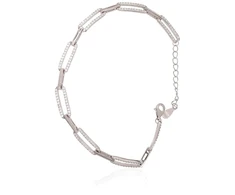 Diamond Sky Jewelry Sidabrinė apyrankė su cirkoniais „Milan“