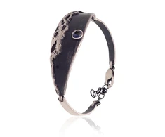 Diamond Sky Jewelry Sidabrinė apyrankė su perlamutru „Cortex“