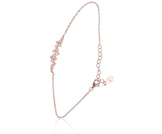 Diamond Sky Jewelry Sidabrinė apyrankė su cirkoniais „Sidabrinis Charm V“