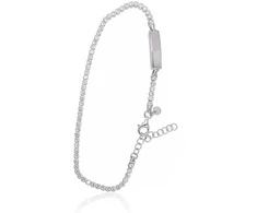 Diamond Sky Jewelry Sidabrinė apyrankė su cirkoniais „Moonlit Path“