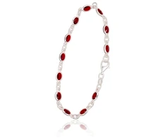 Diamond Sky Jewelry Sidabrinė apyrankė su cirkoniais „Scarlett“